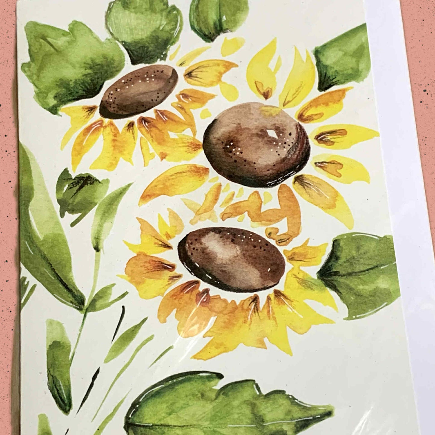 ESZTER'S CREATIONS- "Sunflowers"- Greeting Card