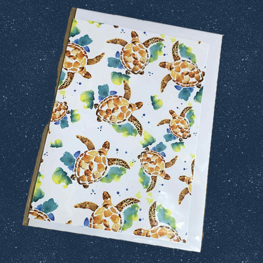 ESZTER'S CREATIONS- "Turtles"- Greeting Card