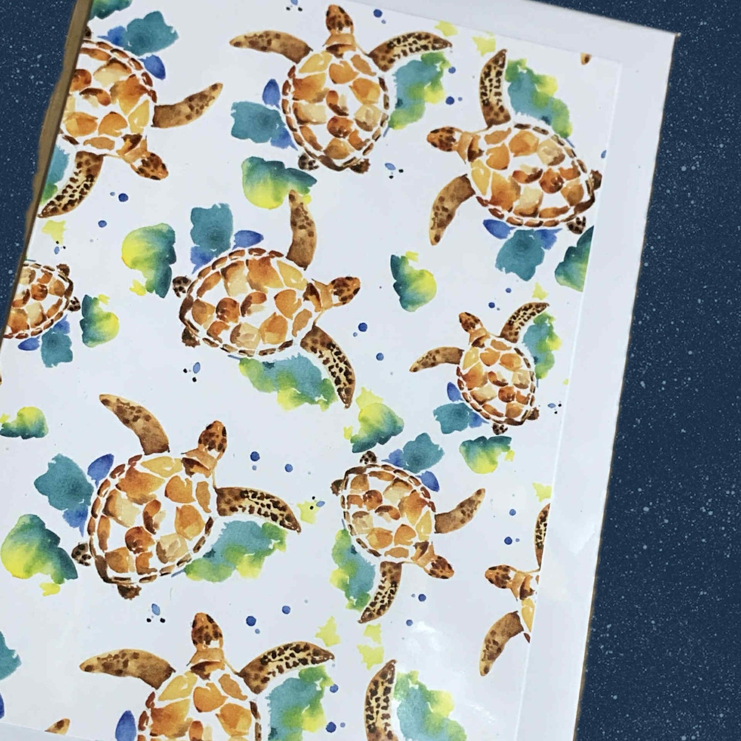 ESZTER'S CREATIONS- "Turtles"- Greeting Card