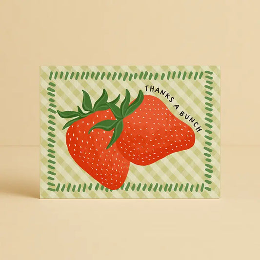 DAYMAKER STATIONERY- "Thanks a Bunch"- Blank Card