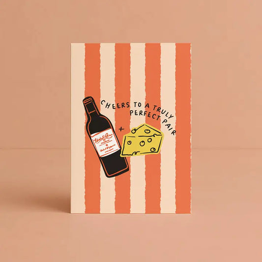 DAYMAKER STATIONERY- "Perfect Pair" - Wedding or Engagement Card