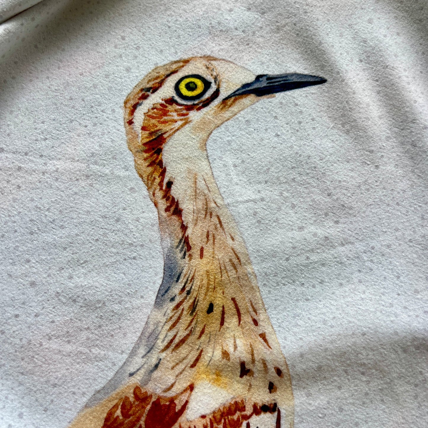 ESZTER'S CREATIONS - "Curlew"- Tea Towel