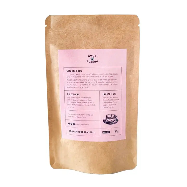 NOOK & BURROW- "Witches Brew"- Loose Leaf Tea