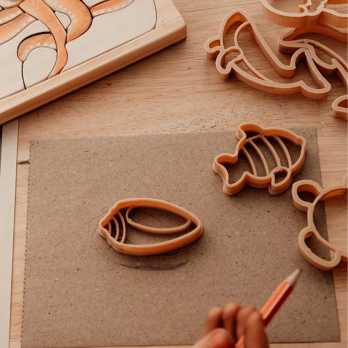 KINFOLK PANTRY- Under the Sea Cutter Set - Eco Playdough/Cookie Tools