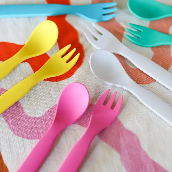 BOBO & BOO- Plant-Based Cutlery Set - Green