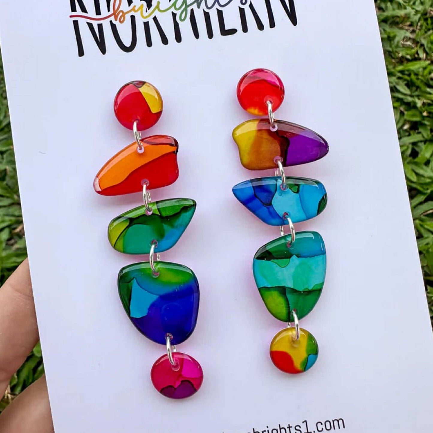Northern Brights - Lena Dangles 2 - Colourful