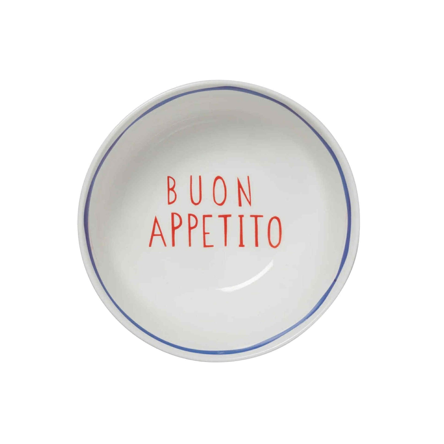 In The Roundhouse - "Italian" Bowl Set Red