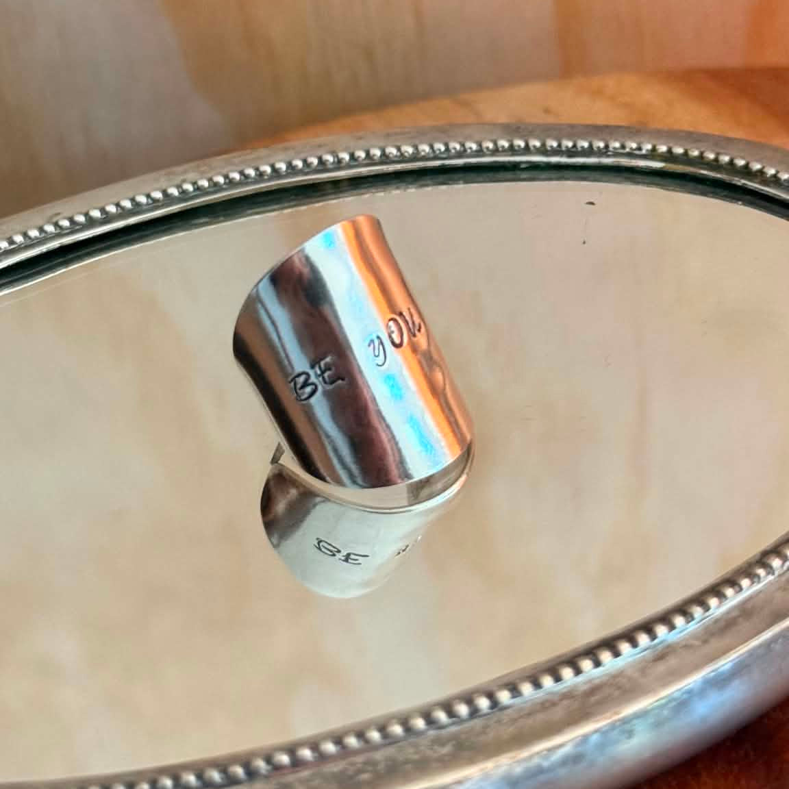 MOLLY MADE - 'Be You' Vintage Spoon Bowl Ring