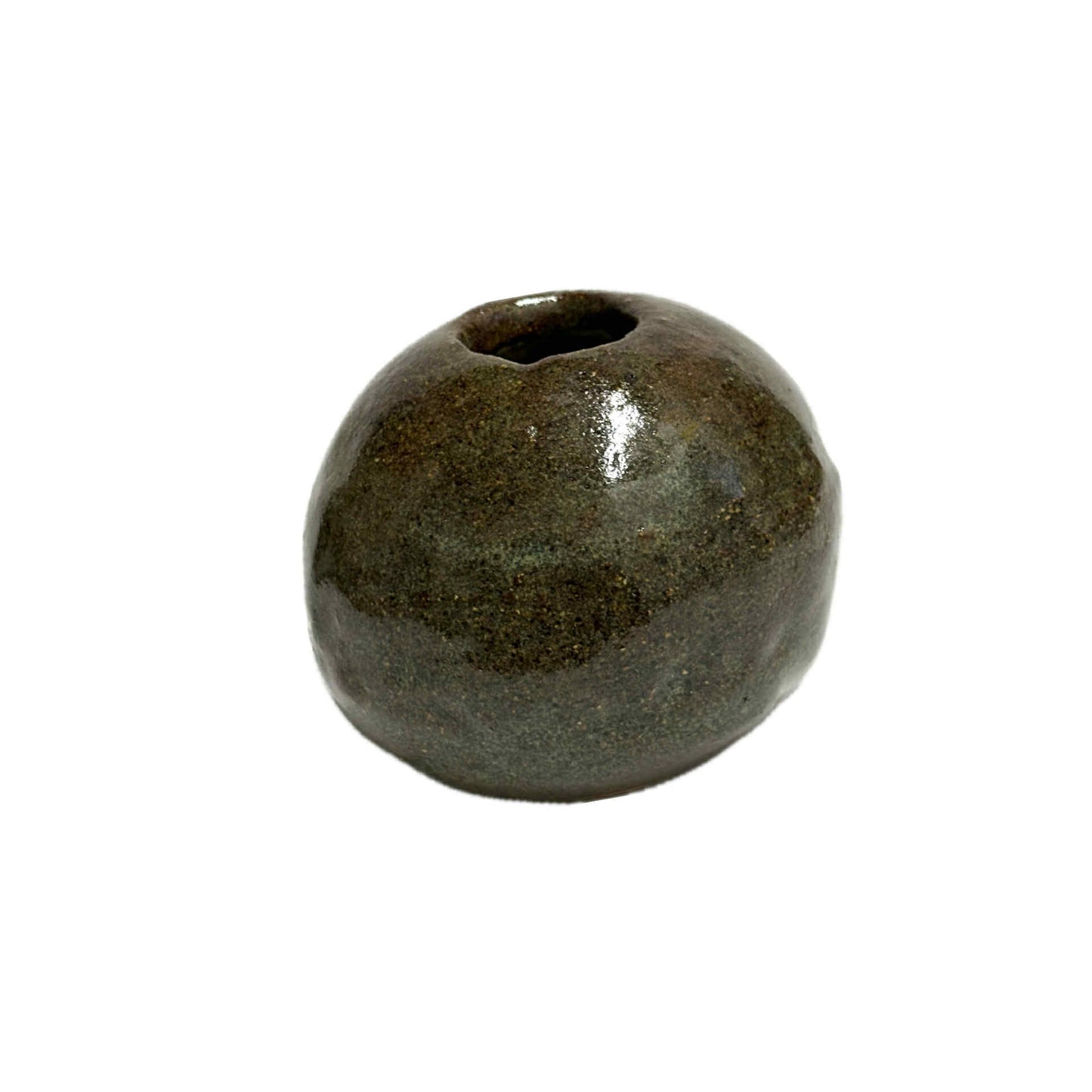 INSPIRED BY NATURE - Brushtail Round Vase – Brown