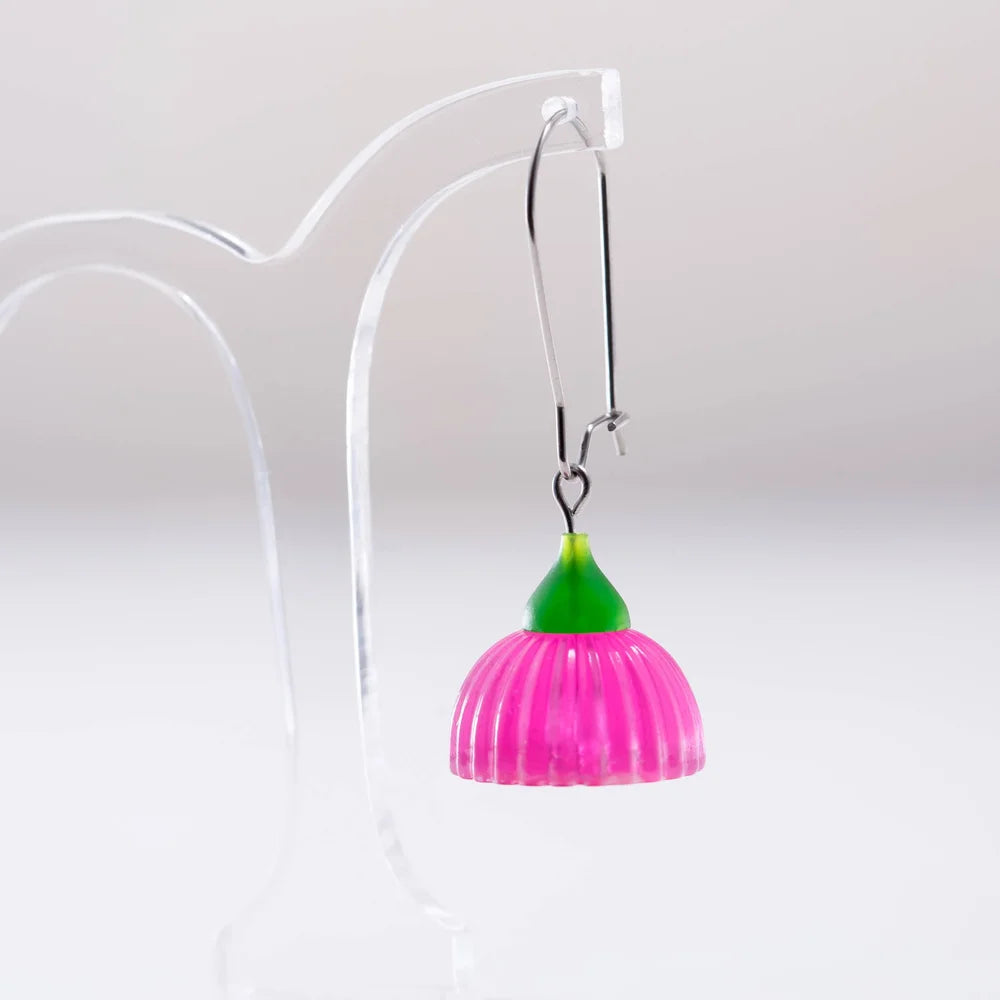CLAIRE ISHINO- Gum Blossum Earrings - Pink