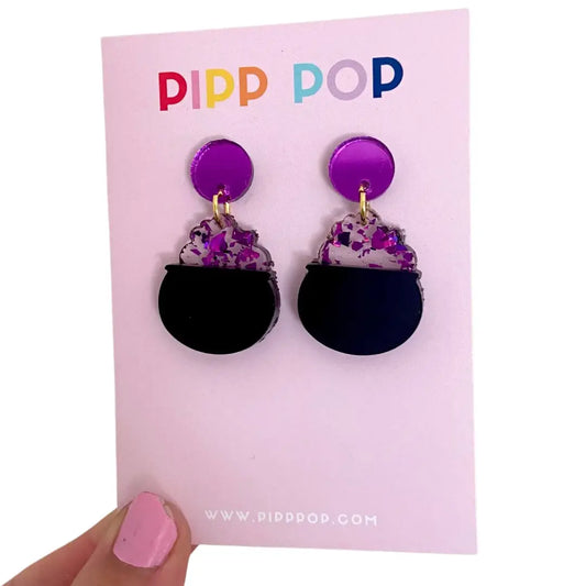 PIPP POP- Halloween Cauldron Dangles
