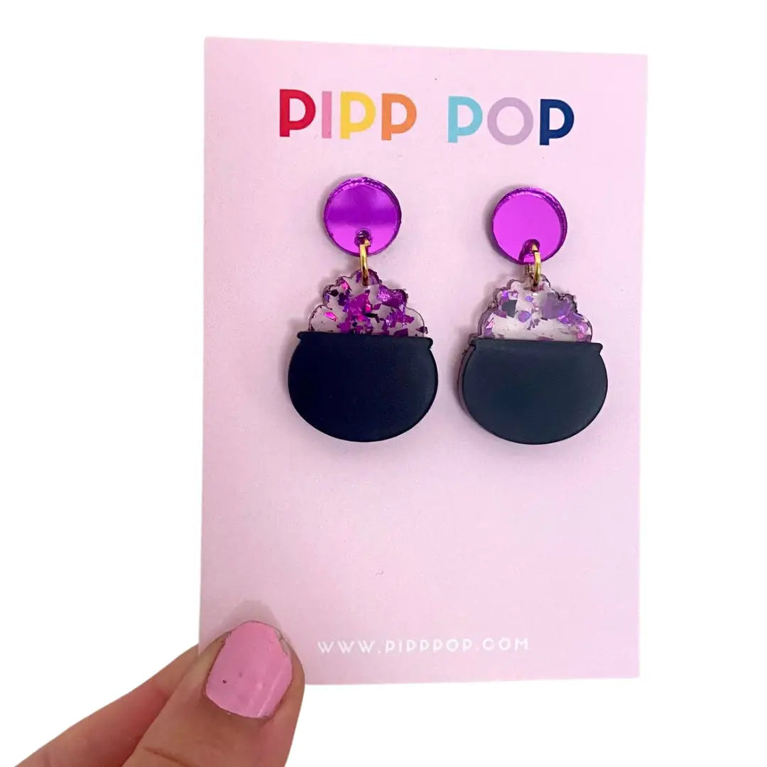 PIPP POP- Halloween Cauldron Dangles