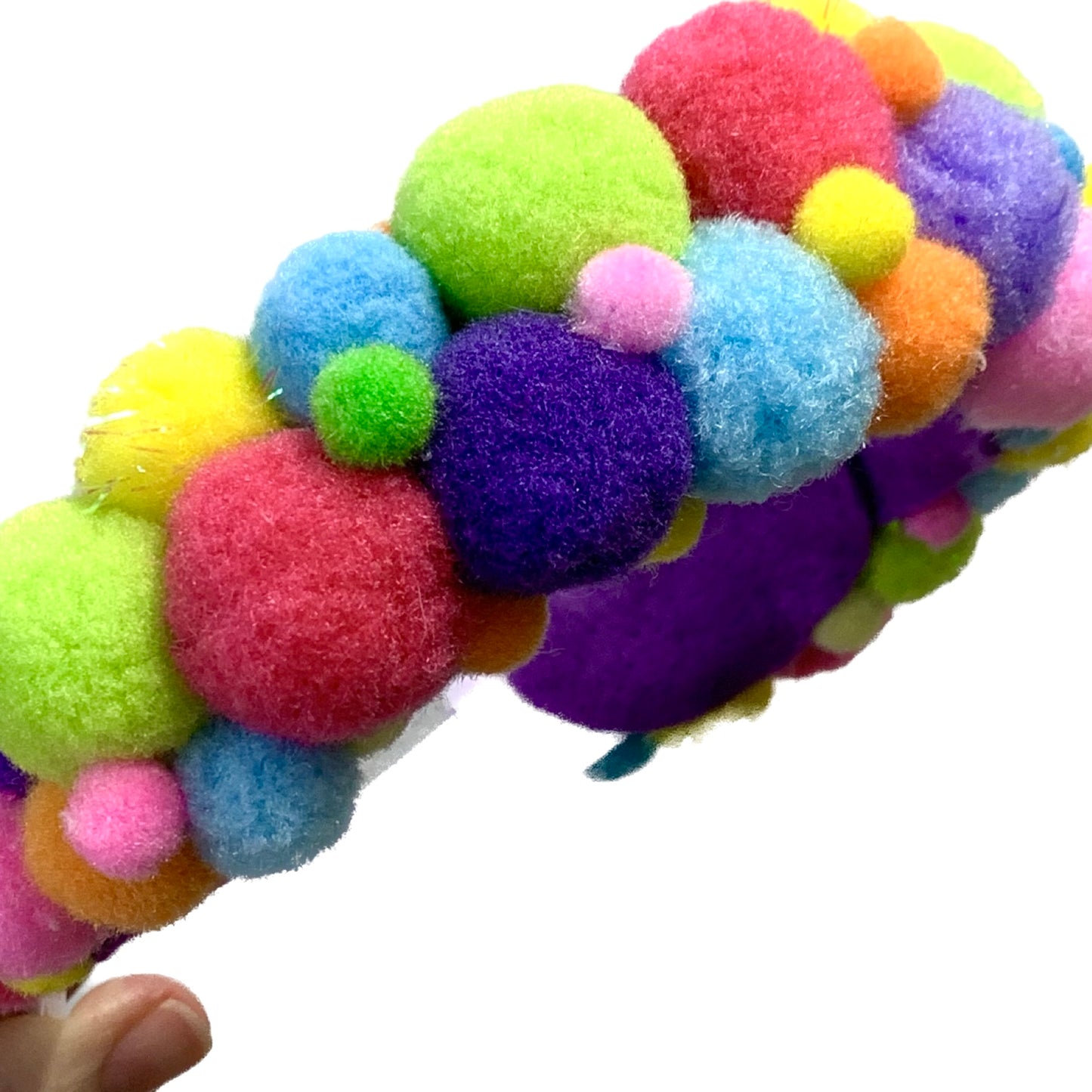 THIS BIRD HAS FLOWN- "Rainbow Cluster" FIESTA HEADBAND