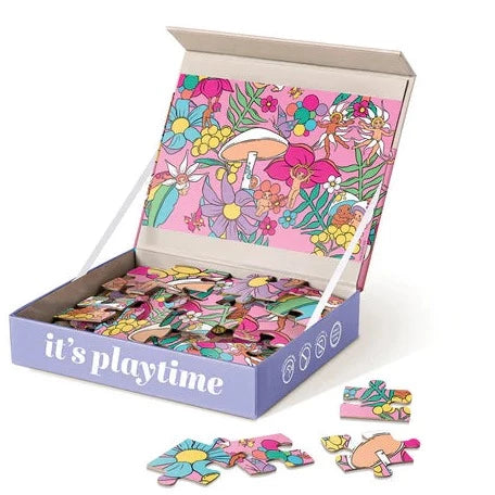 JOURNEY OF SOMETHING - 24 PIECE KIDS PUZZLE - MAY GIBBS X KASEY RAINBOW - GARDEN PARTY