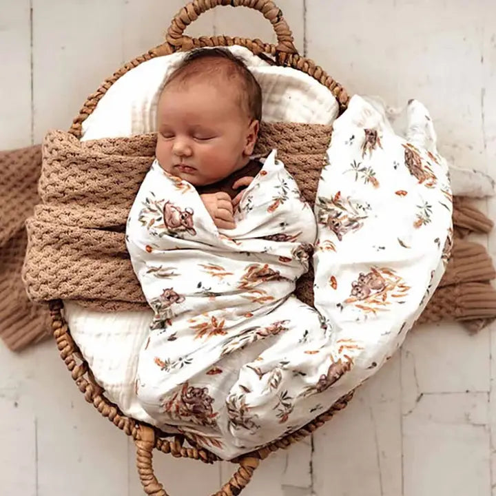 SNUGGLE HUNNY Koala Organic Muslin Wrap