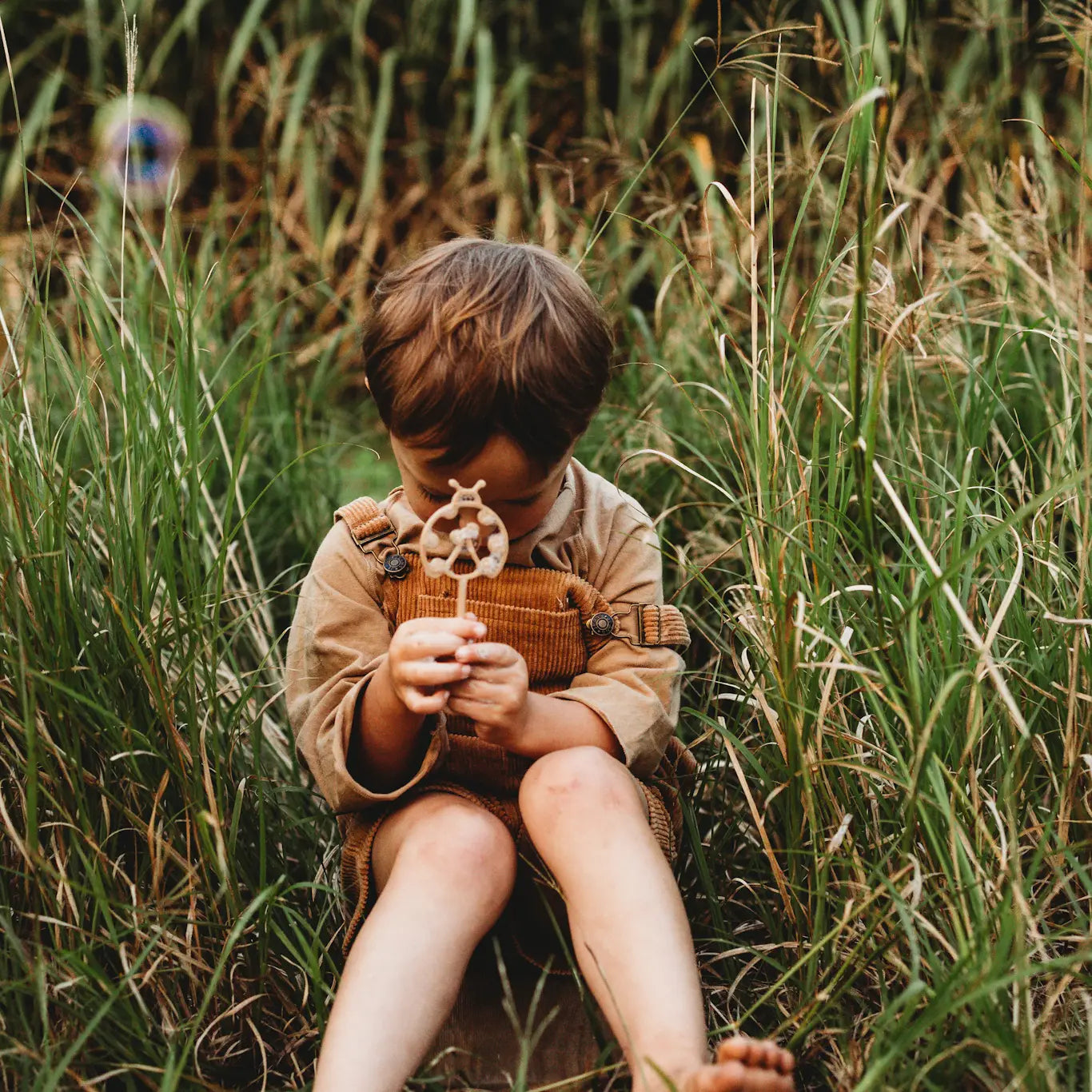 KINFOLK PANTRY- “Ladybug” Bubble Wand- Eco Sensory Toy