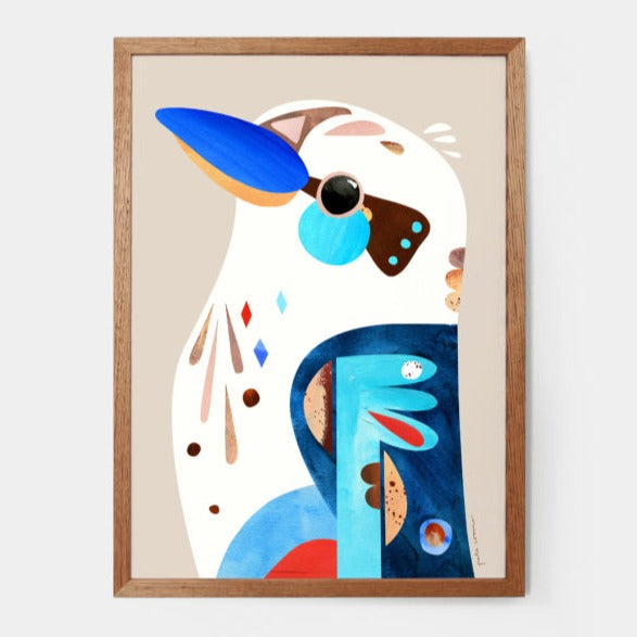 PETE CROMER - KOOKABURRA A3 FINE ART PRINT