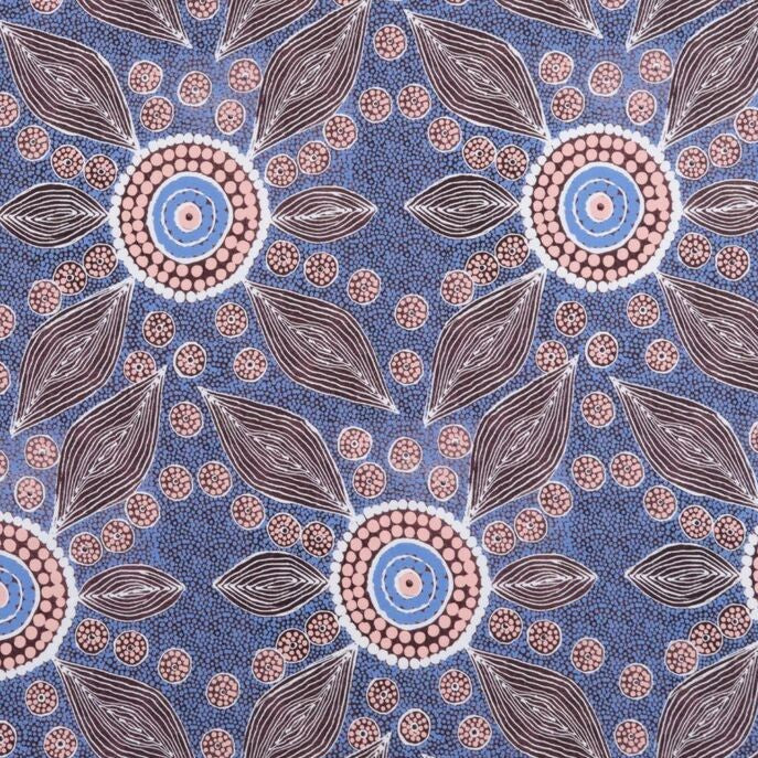 OH SEW ROSY: WIRE HEADBAND - Bush Tucker (Warlukurlangu Fabric)