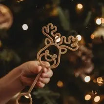 KINFOLK PANTRY- Reindeer Bubble Wand Eco Sensory Toy