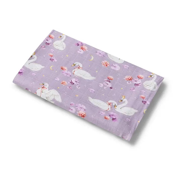 SNUGGLE HUNNY Swan Lake Muslin Wrap