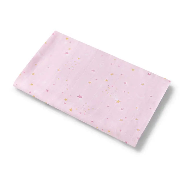SNUGGLE HUNNY Twinkle Organic Muslin Wrap