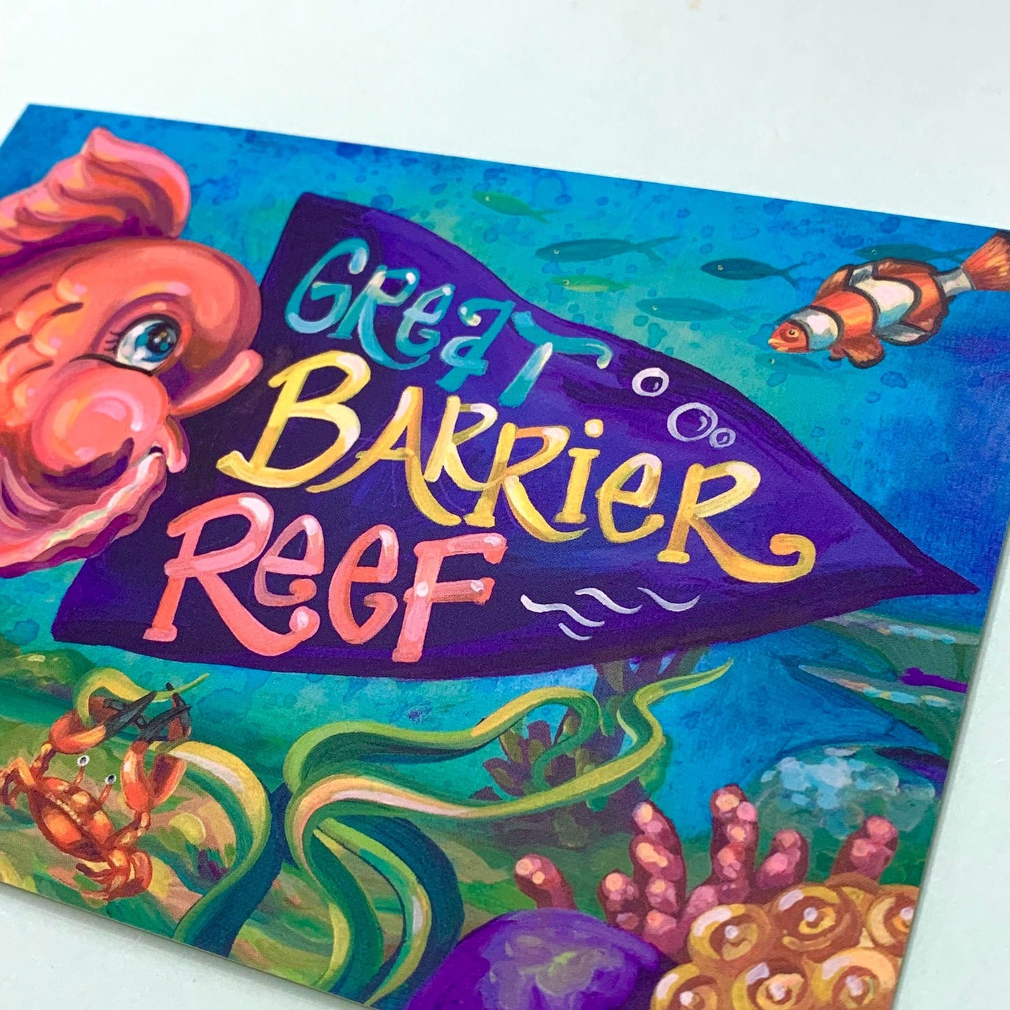 HAYLEY GILLESPIE - Great Barrier Reef POSTCARD