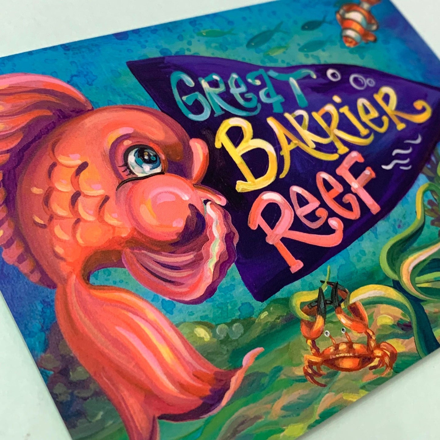 HAYLEY GILLESPIE - Great Barrier Reef POSTCARD