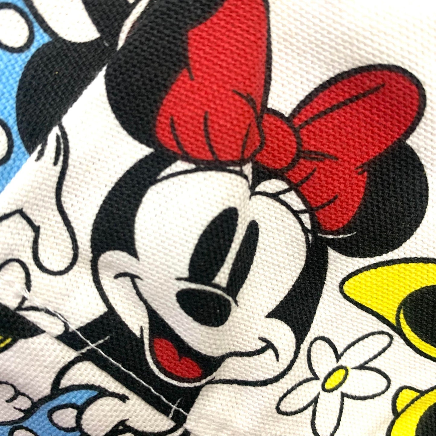 Teacups n Quilts- Minnie Mouse Fabric Hat- Kids Size Large