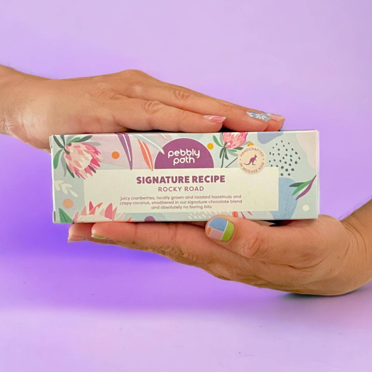 PEBBLY PATH- Rocky Road Pebbly Bars - Signature Recipe Flavour 100g