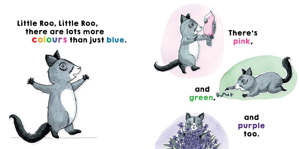 BOOKS & CO - RENEE TREML - ROO KNOWS BLUE CHILDREN BOOK