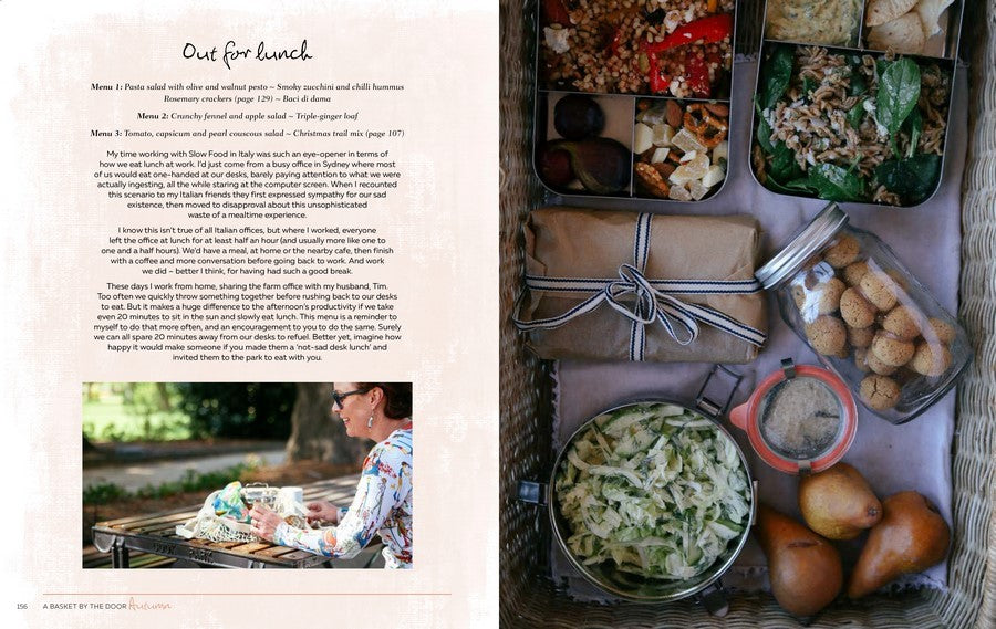 BOOKS & CO - A BASKET BY THE DOOR: Recipes for Comforting Gifts & Joyful Gatherings- Sophie Hansen
