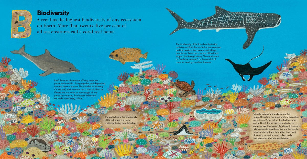BOOKS & CO - A Is for Australian Reefs By Frané Lessac