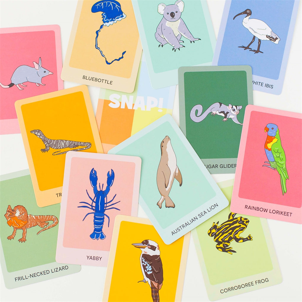 Splish, Splash, SNAP! An Australian Aquatic Animals Snap Game