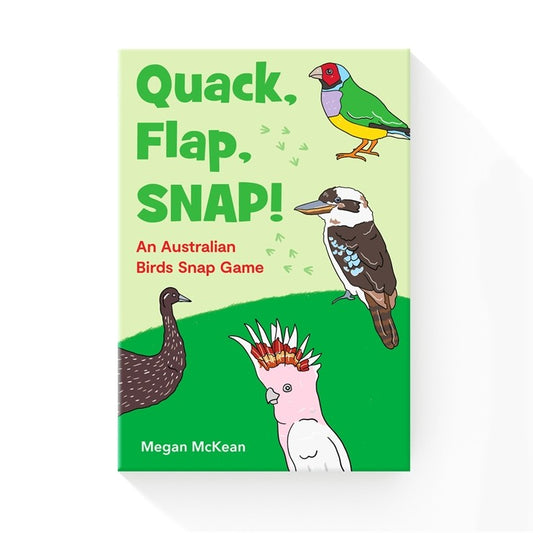 BOOKS & CO- QUACK, FLAP, SNAP! AND AUSTRALIAN BIRD SNAP GAME.