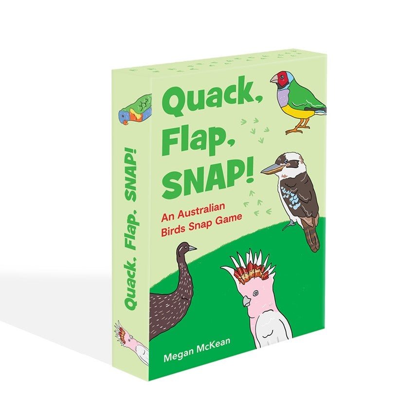 BOOKS & CO- QUACK, FLAP, SNAP! AND AUSTRALIAN BIRD SNAP GAME.