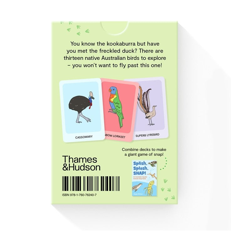 BOOKS & CO- QUACK, FLAP, SNAP! AND AUSTRALIAN BIRD SNAP GAME.