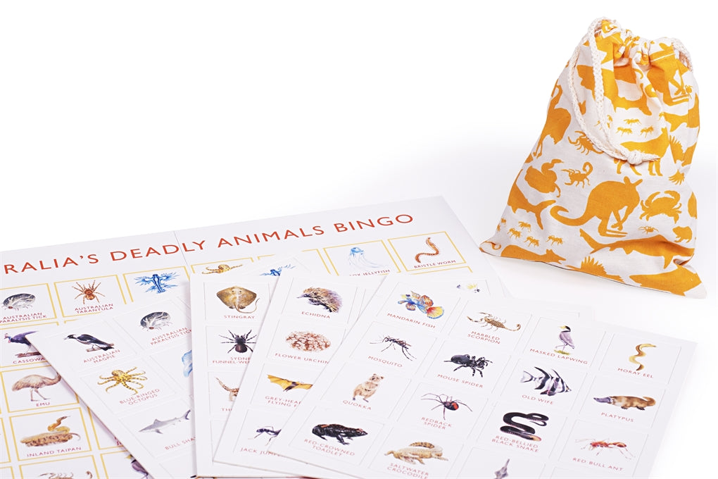 BOOKS & CO - AUSTRALIA’S DEADLY ANIMALS BINGO