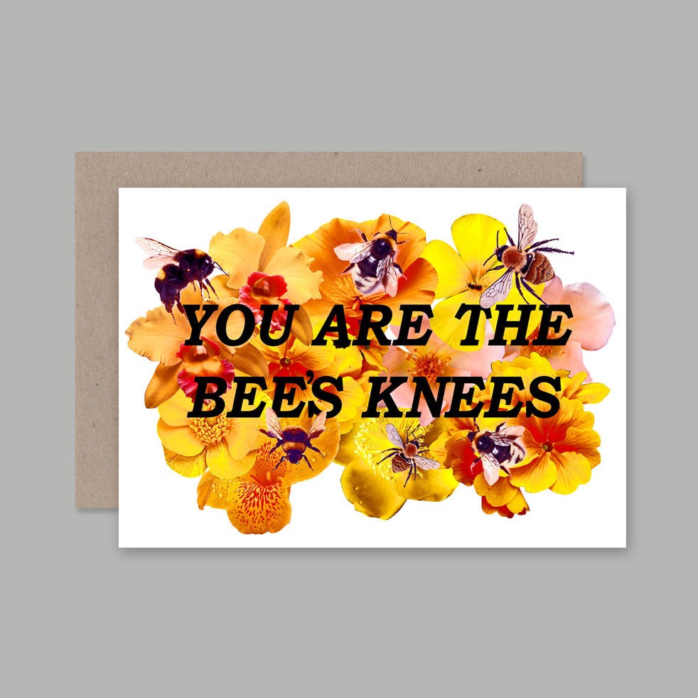 AHD - Bee's Knees- Blank Greeting Card