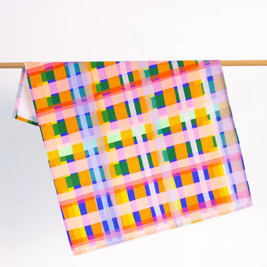 SHUH- Tea Towel- Tartan