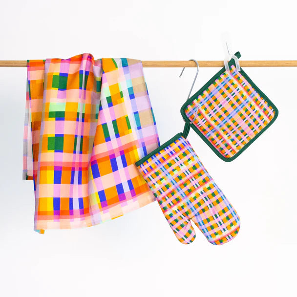 SHUH- Tea Towel- Tartan