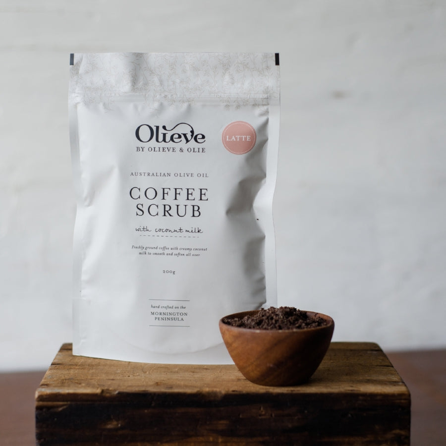OLIEVE AND OLIE Coffee Scrub - LATTE