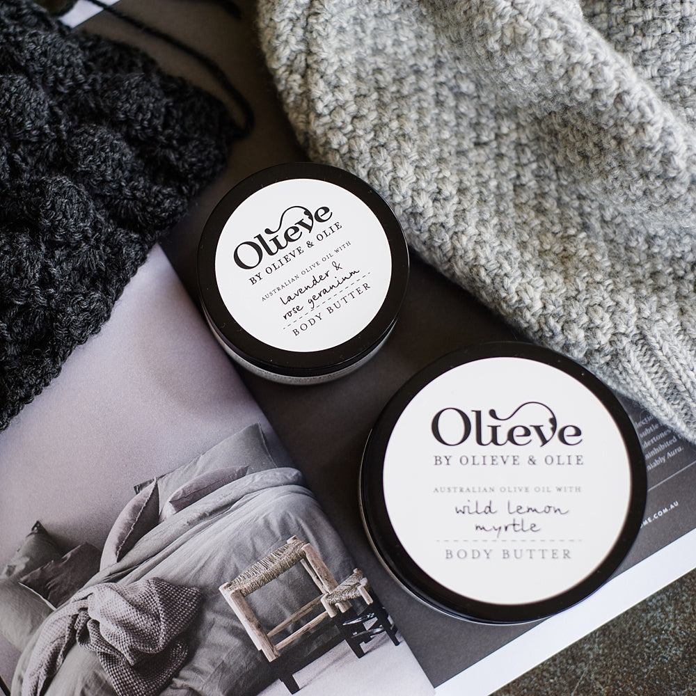 OLIEVE & OLIE - Body Butters - Lavender, Rose Geranium & Sweet Orange