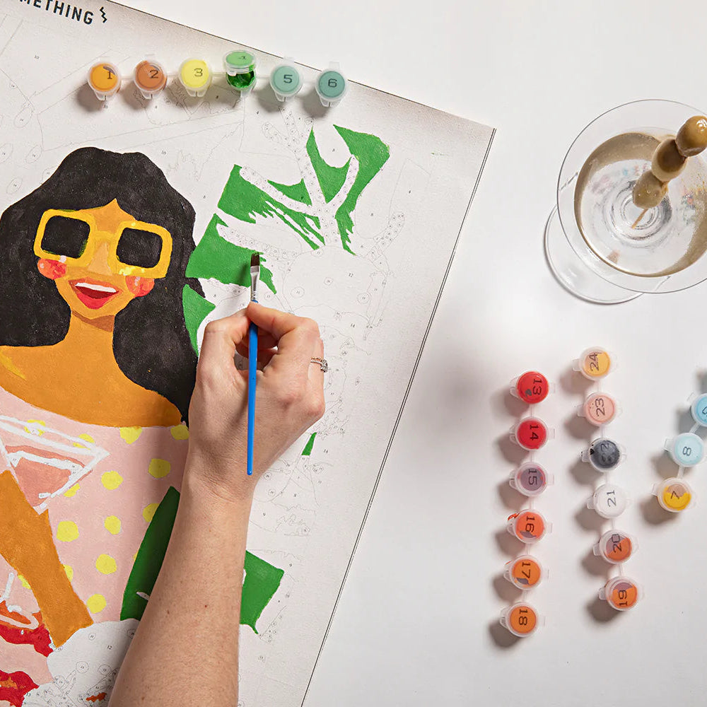 JOURNEY OF SOMETHING- PAINT BY NUMBERS - FUN AND FRIENDSHIP