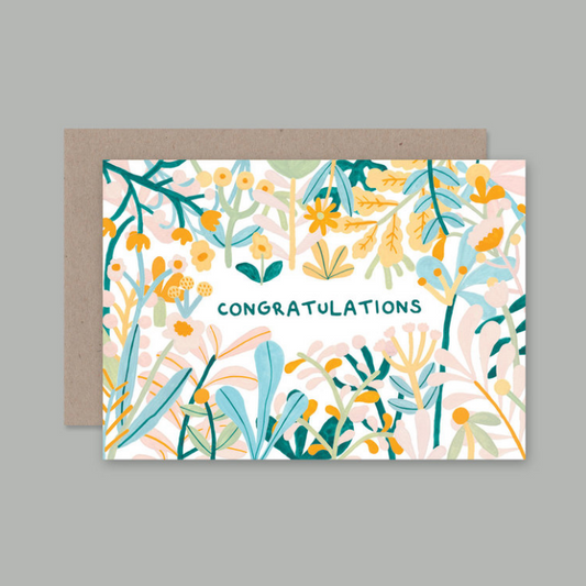 AHD - CONGRATULATIONS - Blank Greeting Card