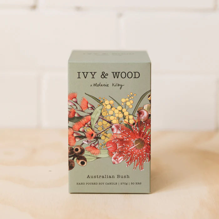 IVY & WOOD - Australian Bush Scented Candle 'Australiana' Collection