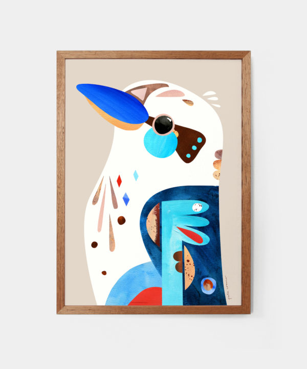 PETE CROMER - KOOKABURRA A4 FINE ART PRINT