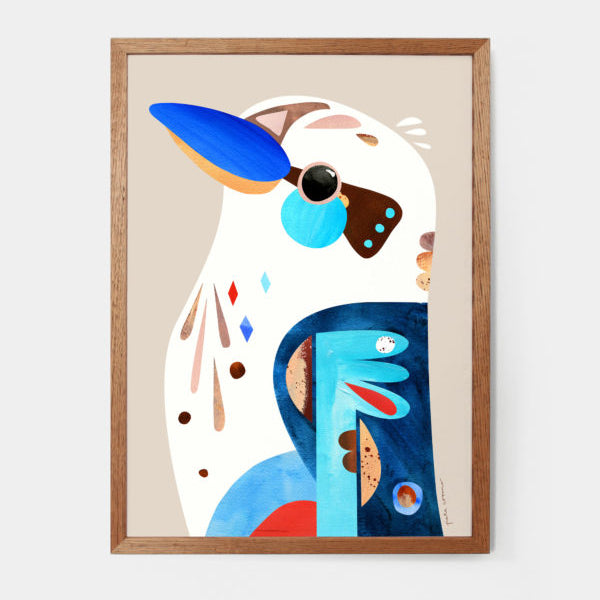 PETE CROMER - KOOKABURRA A4 FINE ART PRINT