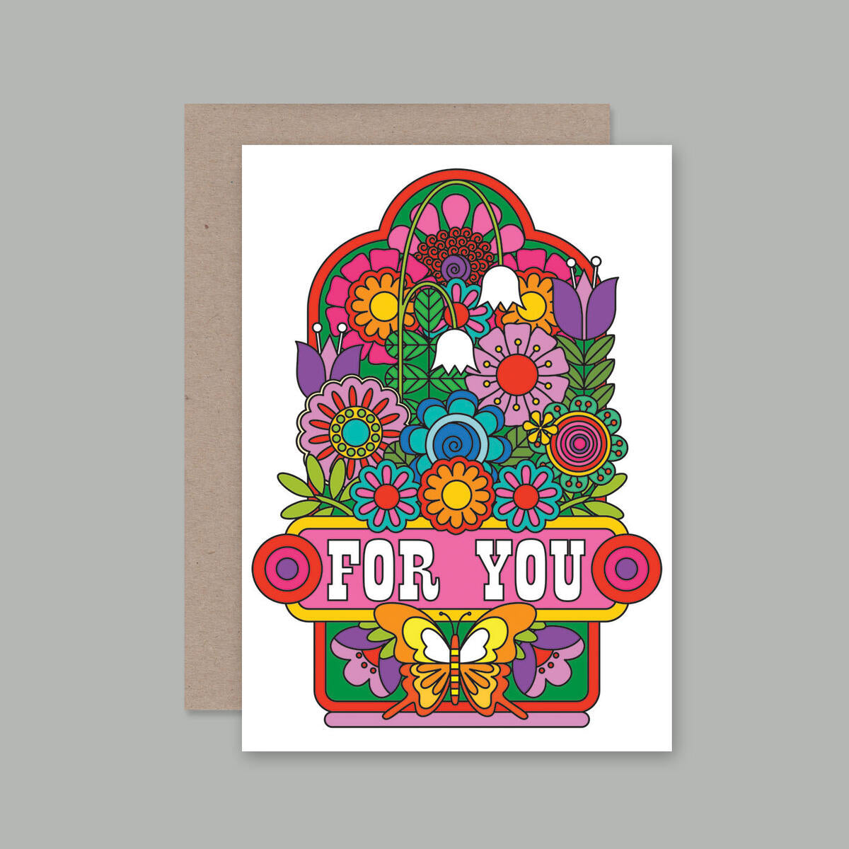 AHD - "Retro For You" Greeting Card