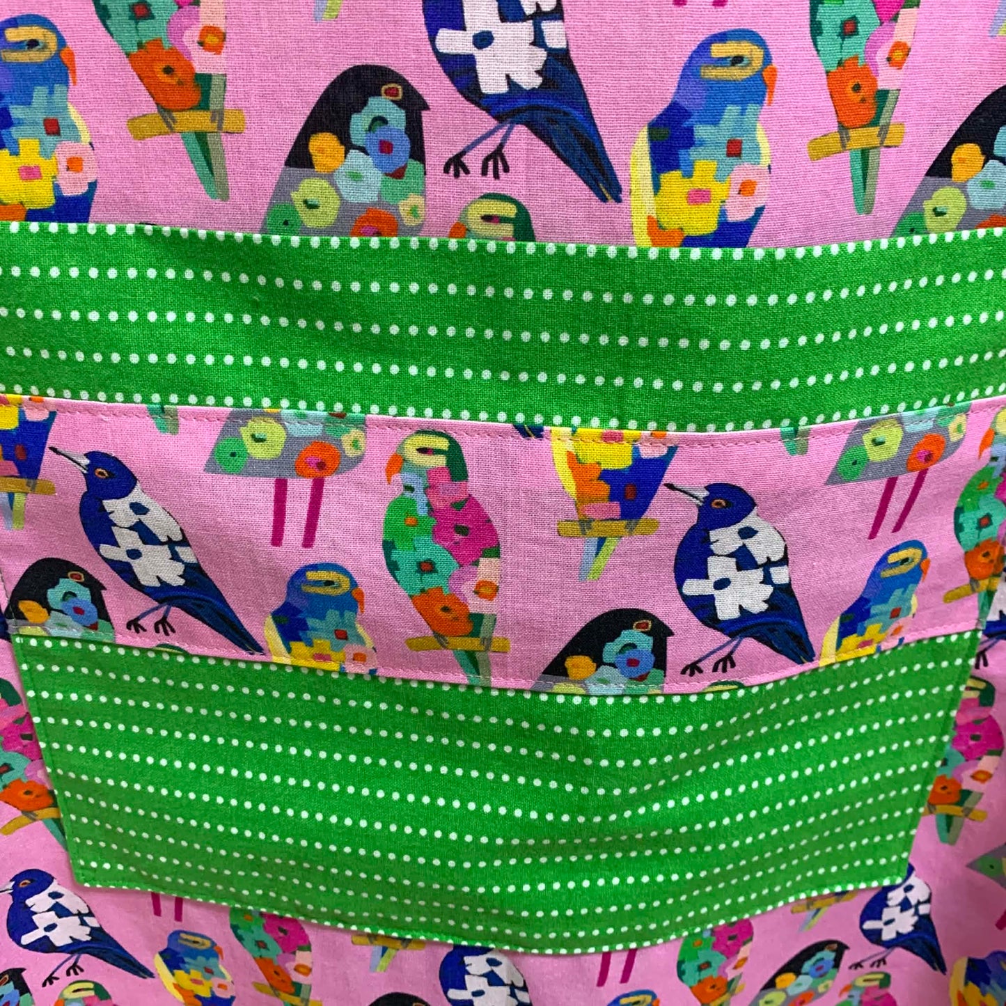 MUMMA WHOOPEE - "Flower Birds" Apron