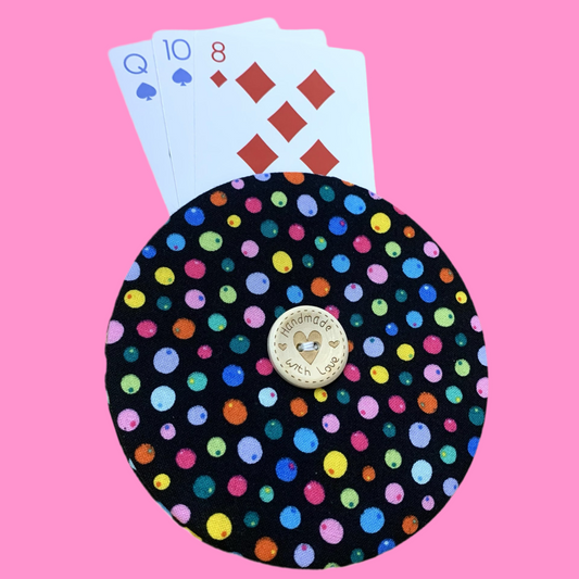 OH SEW ROSY: Playing Card Holders- LOTSA SPOTS